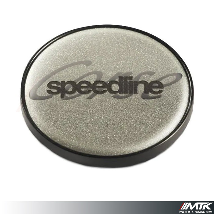 Cache central SPEEDLINE Gris métalisé